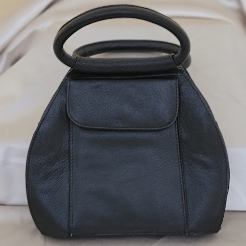 Paul & Taylor Leather Mini Top Handle Purse